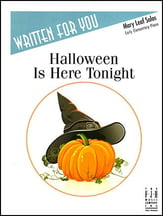 Halloween is Here Tonight piano sheet music cover